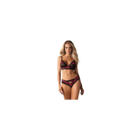 Tulia Ensemble 2 pcs - Noir et Fuchsia